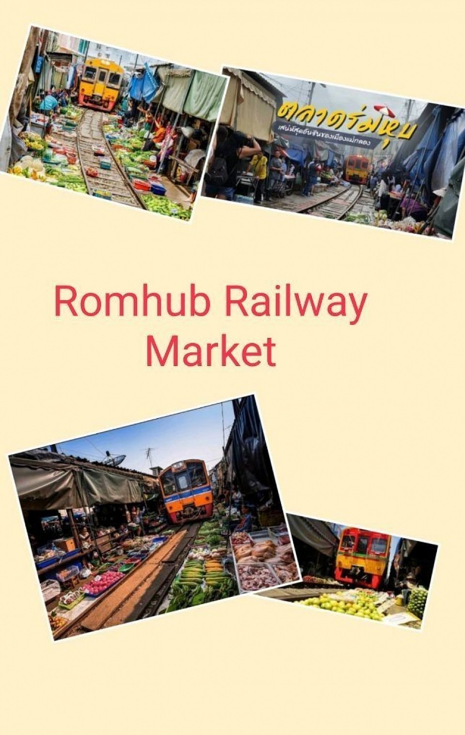 We offer van rental services with a driver for tours of the Maeklong Railway Market and Damnoen Saduak Floating Market. You can also book boat trips to explore the markets with us.