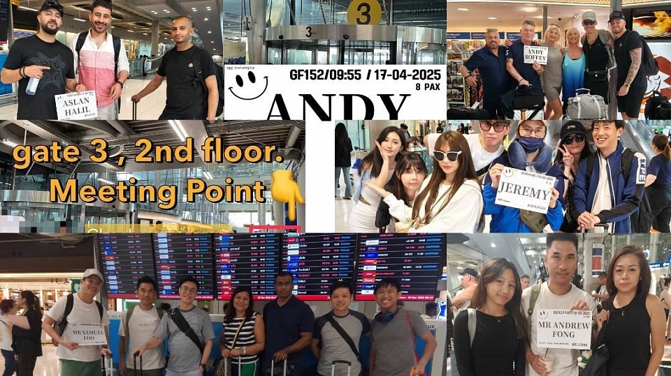 We have staff to welcome you when you arrive at the airport to comfortably escort you to your car. 🙏