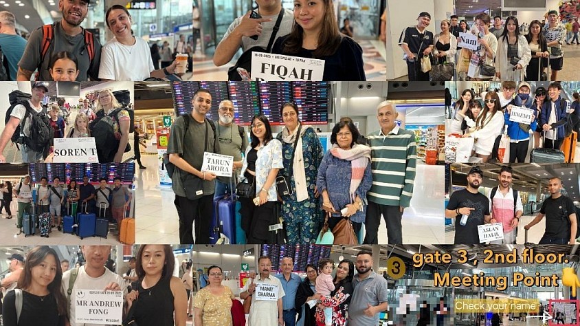 Book a car with us to pick you up from Suvarnabhumi and Don Mueang airports. Our staff will welcome you with a sign with your name on it and guide you to the car conveniently.