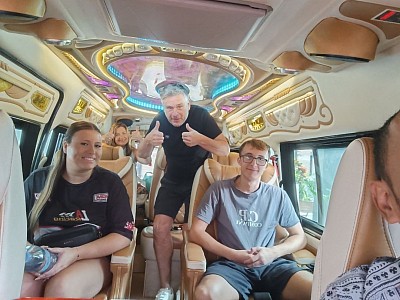 Luxury Van rental with driver travel