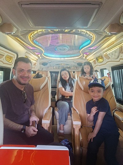 Luxury van Rental with driver